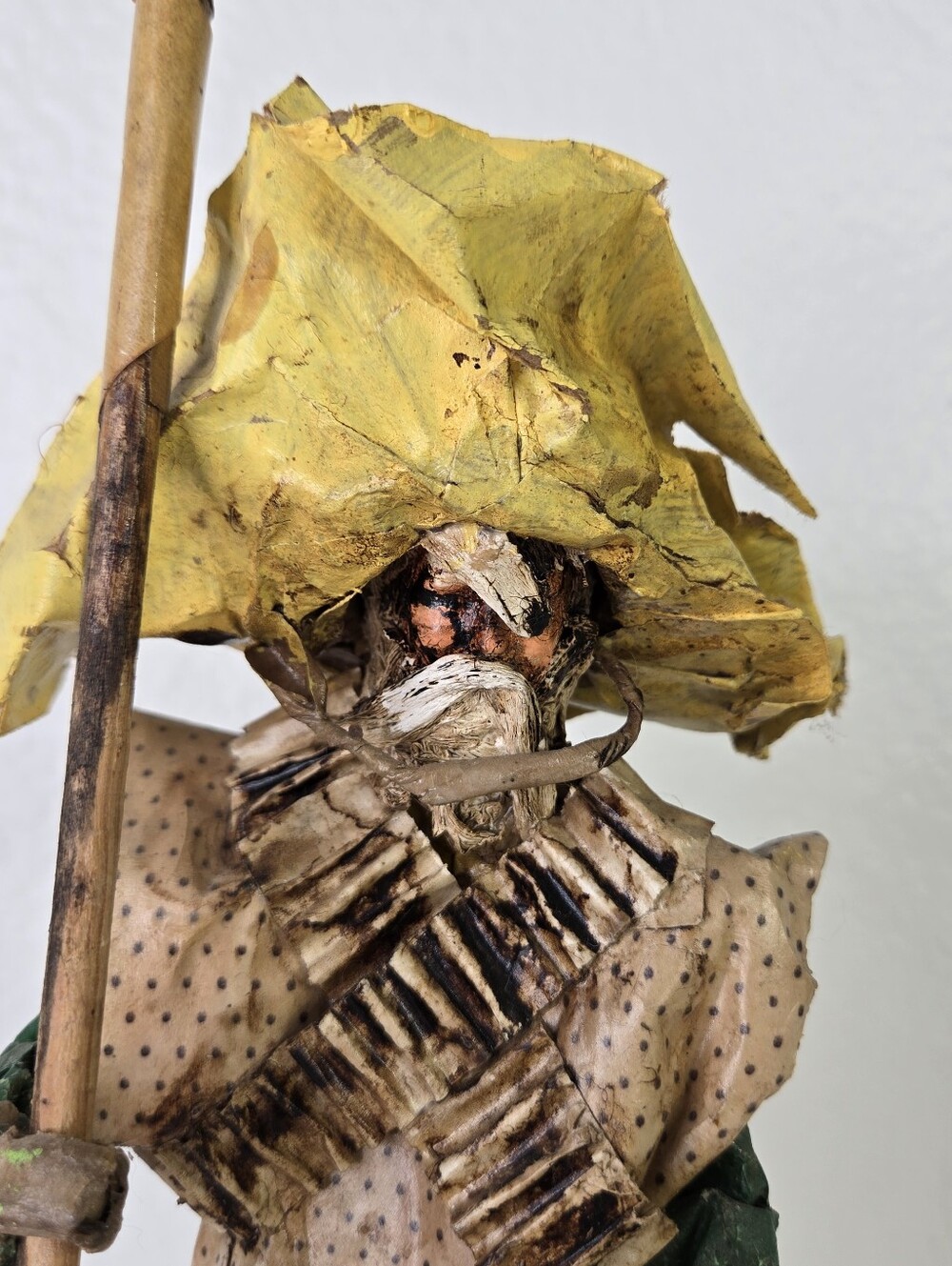 VTG Mexican‎ Folk Art Paper Mache Figurine Viejito Old Man Peasant Handmade 12" - Picture 6 of 17